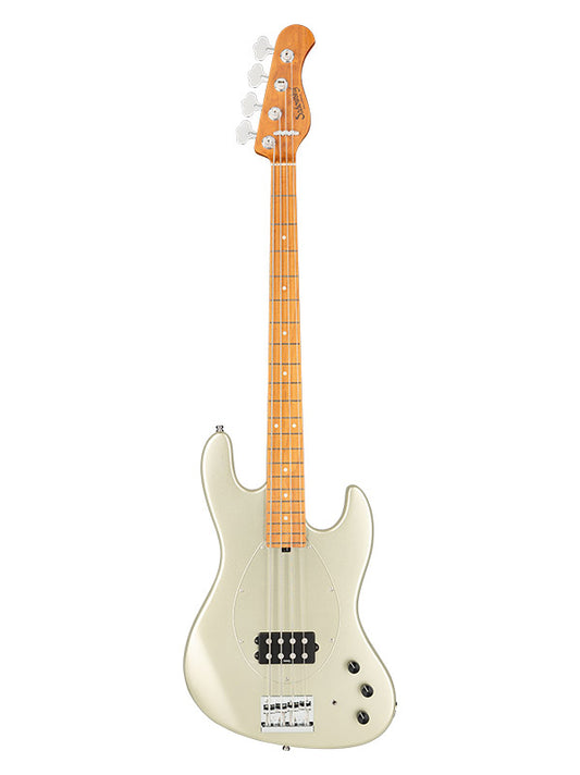 Metroexpress, M Vintage Bass, 4 cordes, 21 frettes - Champagne Metallic High Polish,Maple
