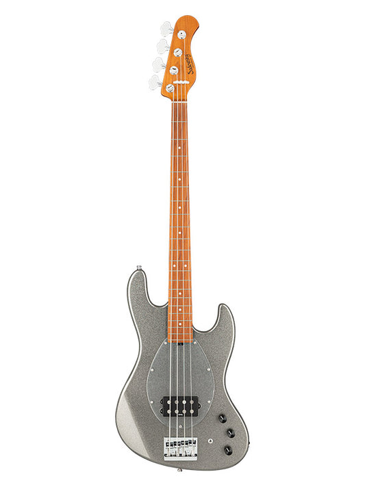Metroexpress, M Vintage Bass, 4 cordes, 21 frettes - Silver Sparkle,Maple