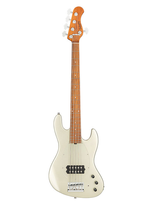 Metroexpress, M Vintage Bass, 5 cordes, 21 frettes - Champagne Metallic High Polish,Morado
