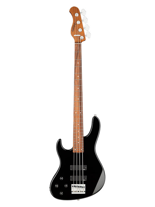 Metroexpress, M Vintage Bass, 5 cordes, 21 frettes, gaucher, gaucher - Olympic White,Morado