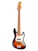 Sadowsky MetroExpress Standard JJ 21-5 Fretless Gaucher Morado Tobacco Burst