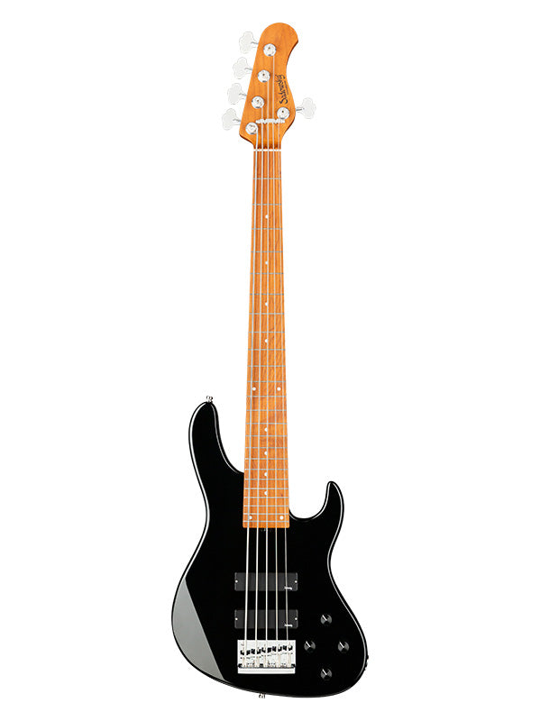 Metroexpress, Modern Bass, 5 cordes, 24 frettes - Black,Maple