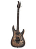 Schecter C-6 Pro Floyd Charcoal Burst
