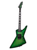 Schecter E-1 Special Edition FR S Transparent Green Burst