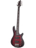 Schecter Hellraiser Extreme 5 Basse Crimson Red Burst Satin