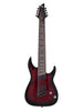 Schecter Omen Elite 8 Multi-scale Black Cherry Burst