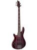 Schecter Omen Extreme 5 Gaucher Black Cherry