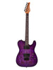 Schecter PT Standard Purple Burst Burl