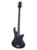 Schecter Stiletto Studio 4 See Thru Black Satin