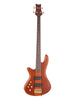 Schecter Stiletto Studio 4 Fretless Gaucher Honey Satin