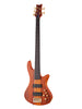 Schecter Stiletto Studio 5 Fretless Gaucher Honey Satin