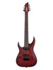 Schecter Sunset 7 Extreme Gaucher Scarlet Burst