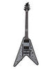 Schecter V-1 Pryzm Palladium Gloss Black
