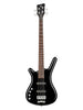 Warwick RockBass Corvette Basic 4 Short Scale Gaucher Solid Black