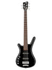 Warwick RockBass Corvette Basic 5 Medium Scale Gaucher Solid Black