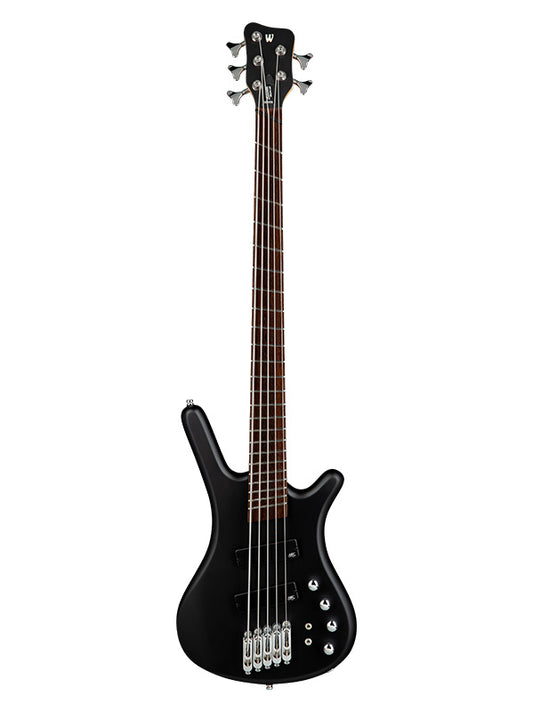 RockBass Corvette 5 Multiscale - Solid Black Satin