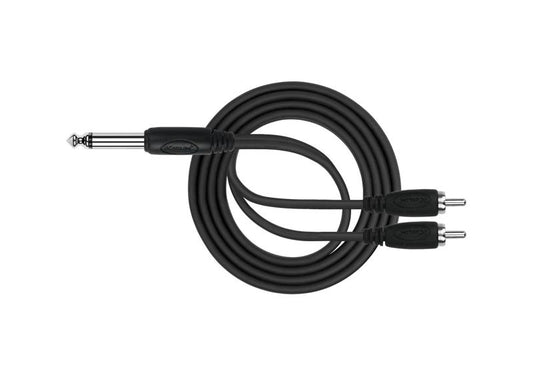 Kirlin Cable Jack vers 2 RCA 3M Noir