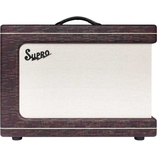 Supro Ambassador Burgundy Gold Scandia