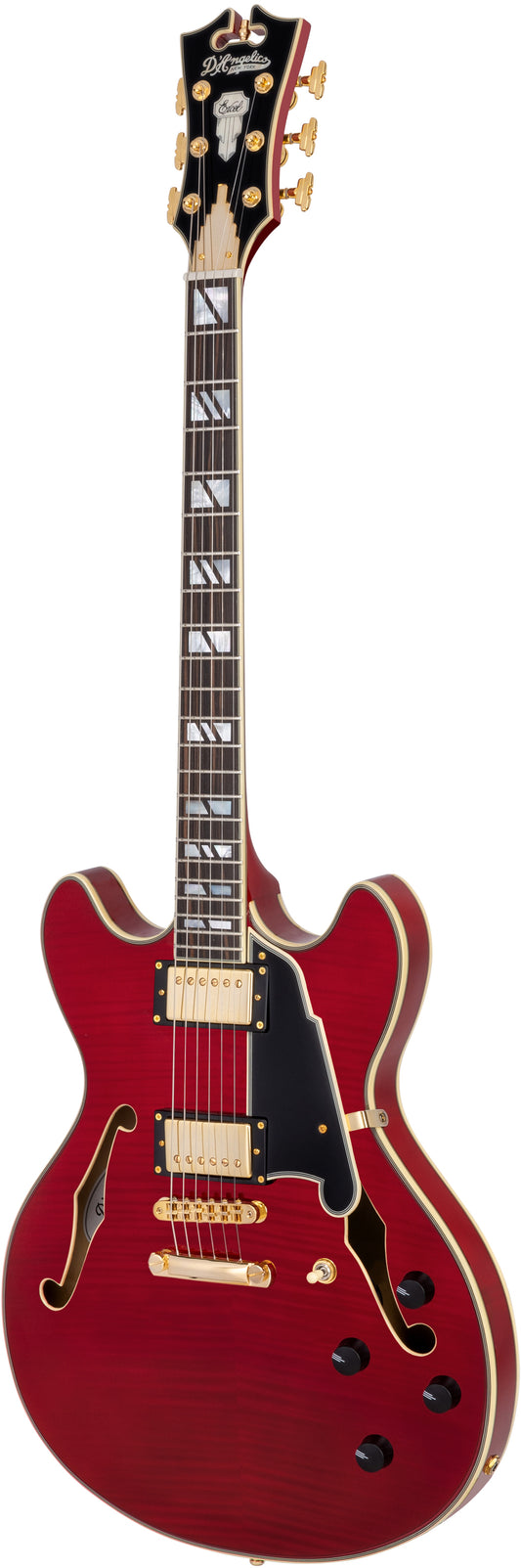 D'ANGELICO Excel DC Trans Cherry