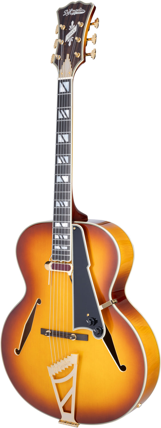 D'ANGELICO Excel Style B Dark Iced Tea Burst