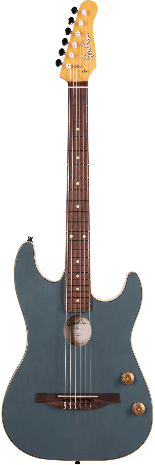 GODIN G-Tour Nylon Limited Arctik Blue livrée en housse
