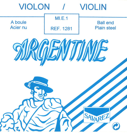Corde violon La 2, à boule (vendues par 10)