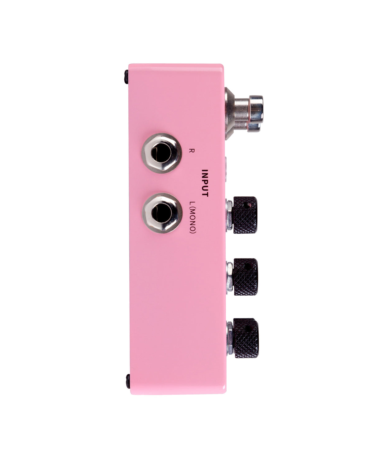 Pédale D7 DELAY X2, 14 types de délais personnalisables, 14 presets utilisateurs, boîtier métal, rose