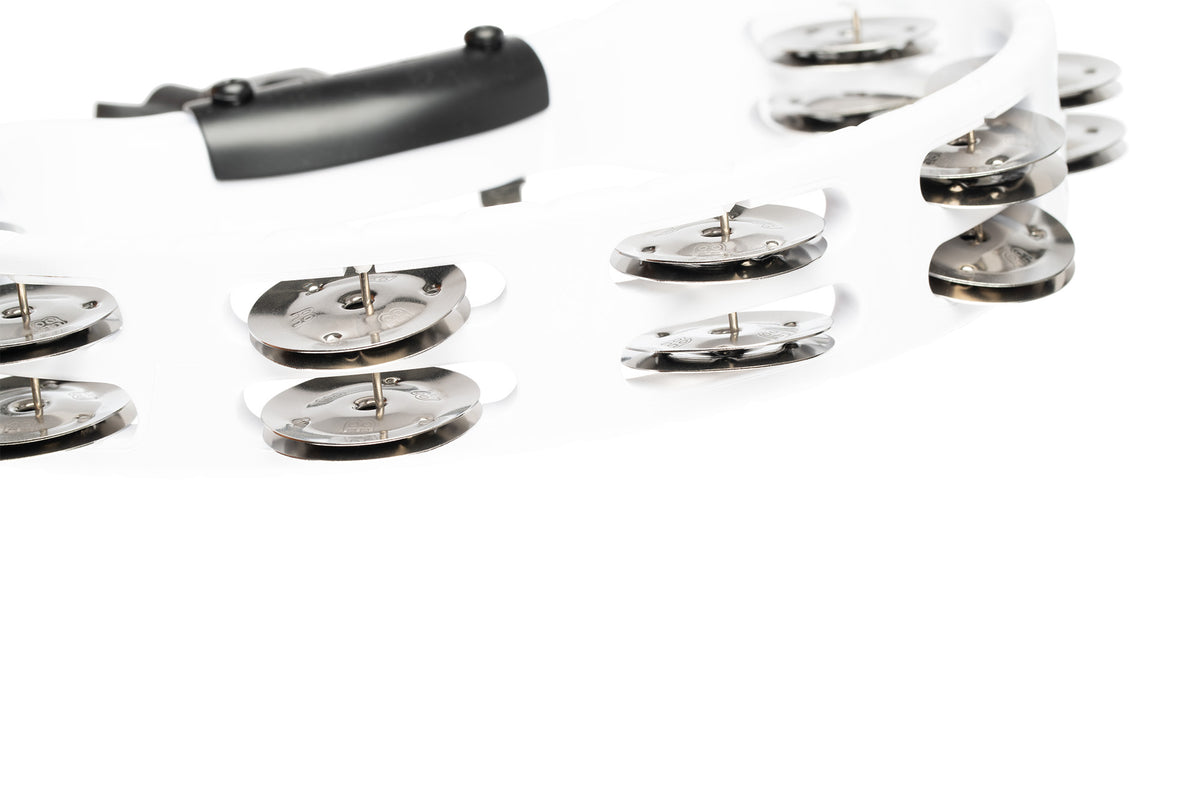 TAMBOURIN MEINL ABS DEMI-LUNE BLANC