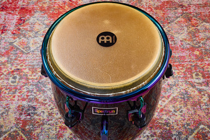 Tumba Spectrum 12" 1/2, fût Chêne Siam 3 plis, hauteur 76.2cm, peau true skin buffle, cercles SSR 4mm.