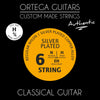 Ortega Jeu de Cordes Nylon Authentic Hard