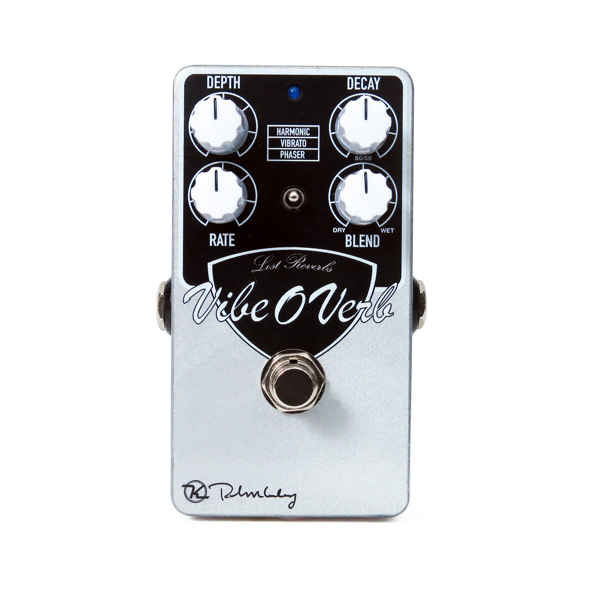 Pédale VIBE-O-VERB, réverb vintage (3 modes) avec modulation