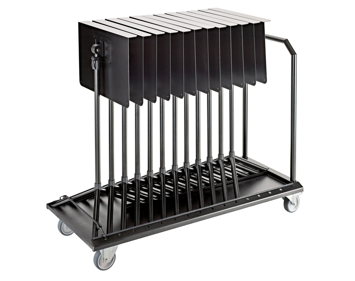 Chariot K&M 11935 pour 12 pupitres 11930