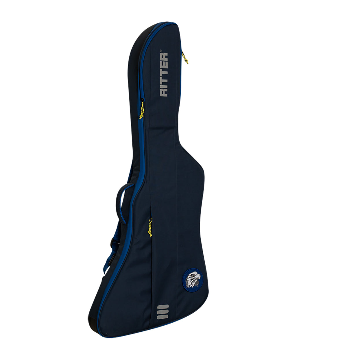 Housse CAROUGE 3 pour guitare électrique type Explorer, bleu