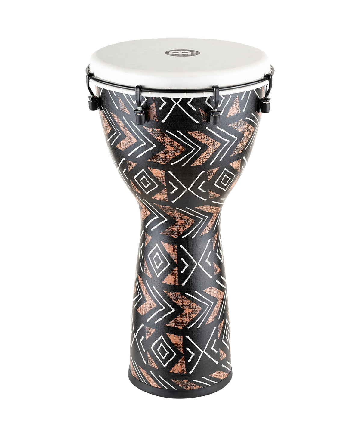 Djembé Meinl Kanga Sarong 12", hauteur 61cm, peau synthétique, poids léger, finition Kanga Sarong