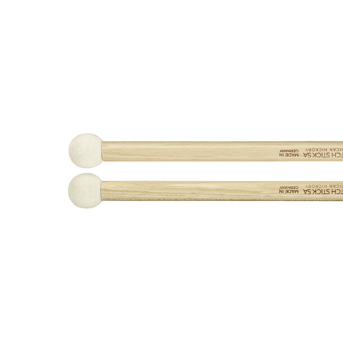 Switch Stick 5A Meinl, 1 côté baguette 5A Hybrid et 1 côté mailloche à feutre dur.