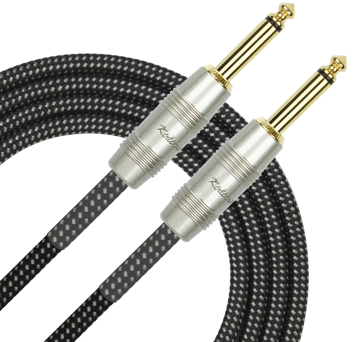 Câble instrument MEDIUM Jack/Jack, 6 mètres, noir