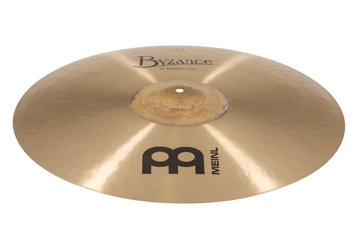 Crash Polyphonic 20", Alliage bronze B20, Martelée à la main, Finition traditionnelle
