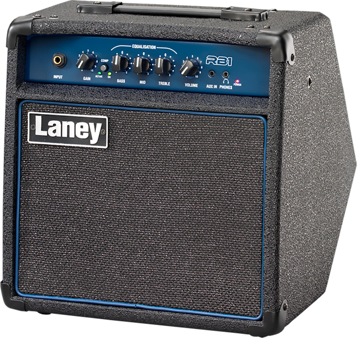 Combo 15W, HP 8" Custom, entrée jack, compresseur commutable, limiter interne, EQ 3 bandes, sortie