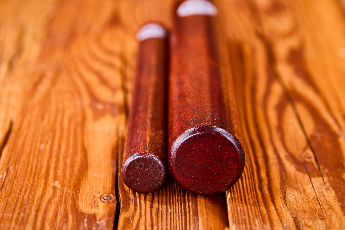 Paire de claves Meinl 8" et 7", bois dur naturel
