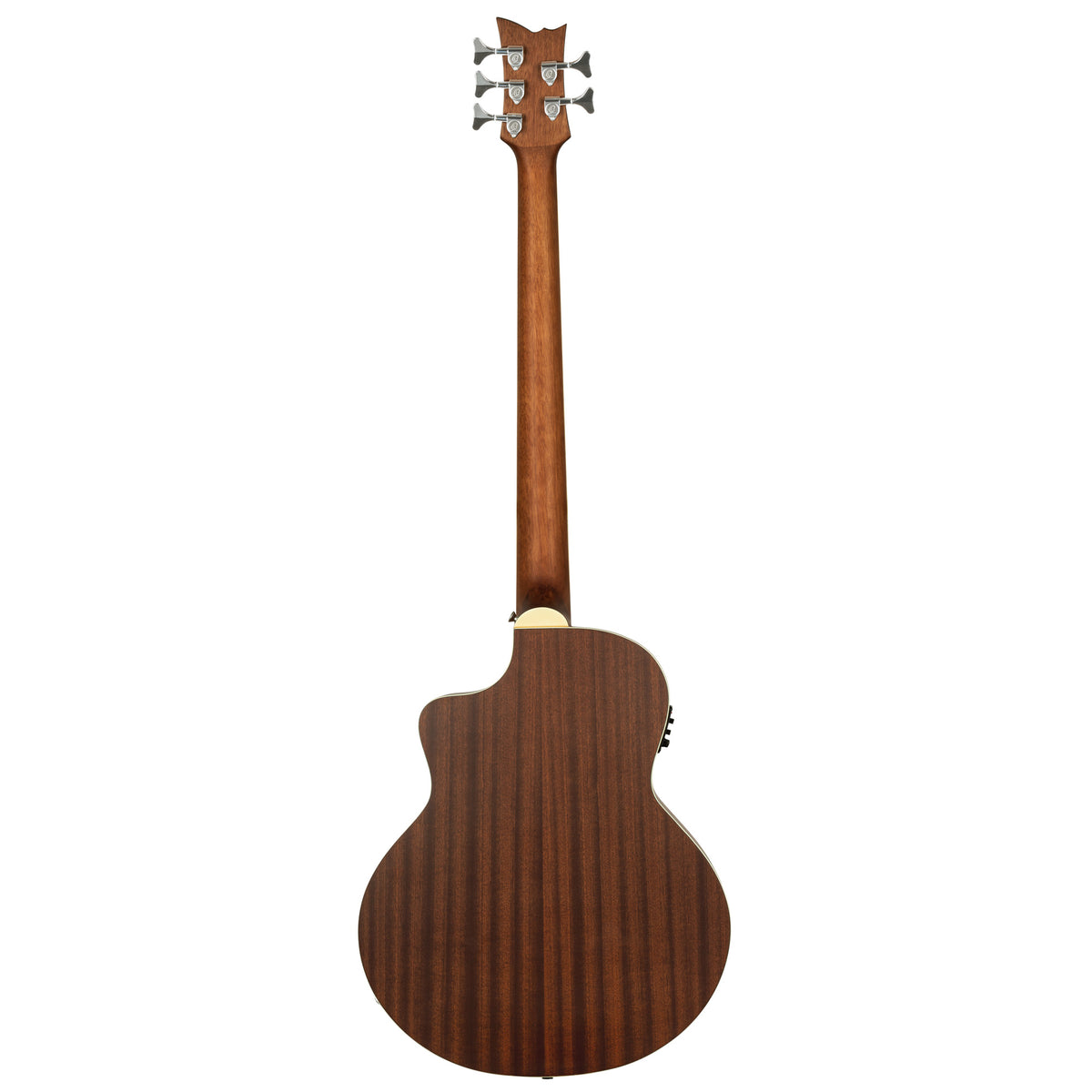 D7CE-5, basse 5 cordes, pan coupé, EQ Ortega MagusPro, table épicéa, f/e acajou, manche acajou, naturel satiné