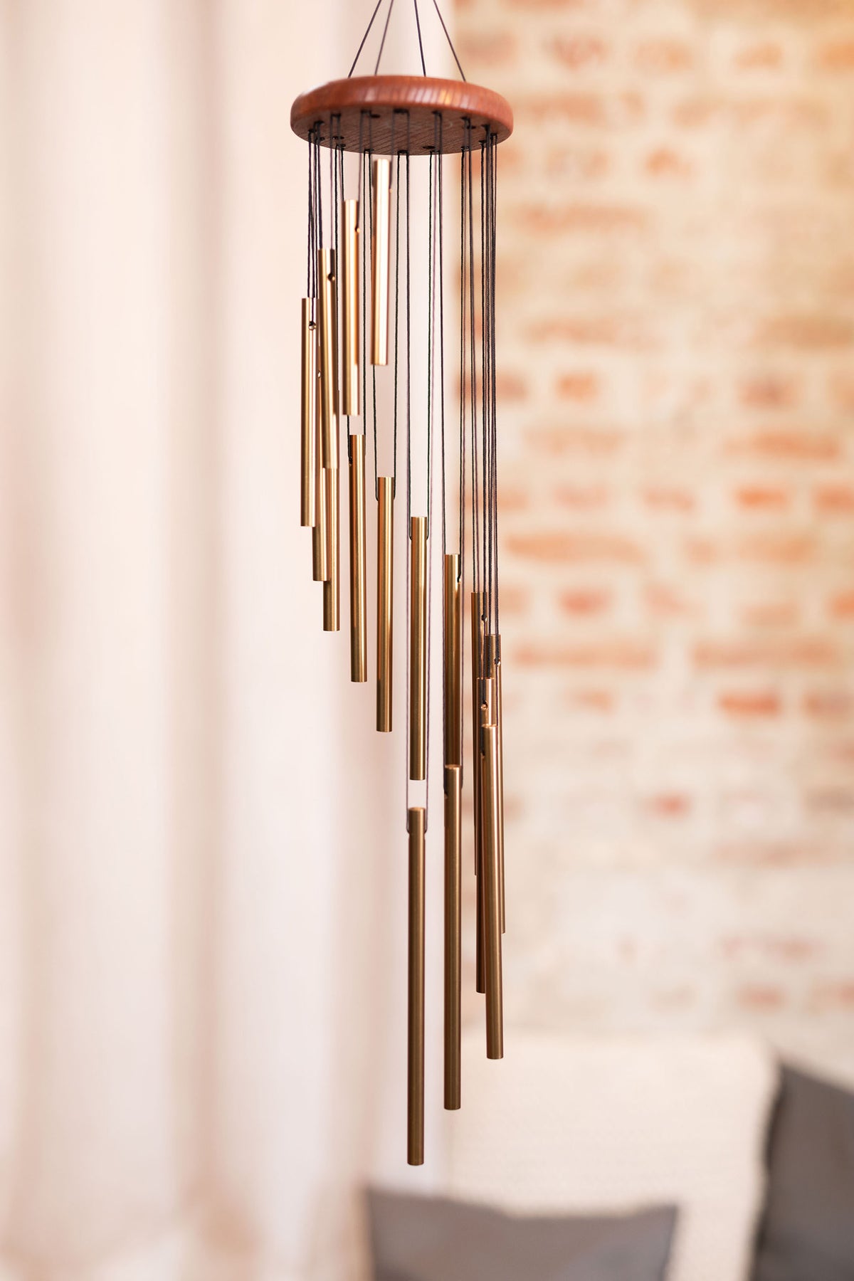 CHIMES SONIC ENERGYSPIRAL 29", BRONZE