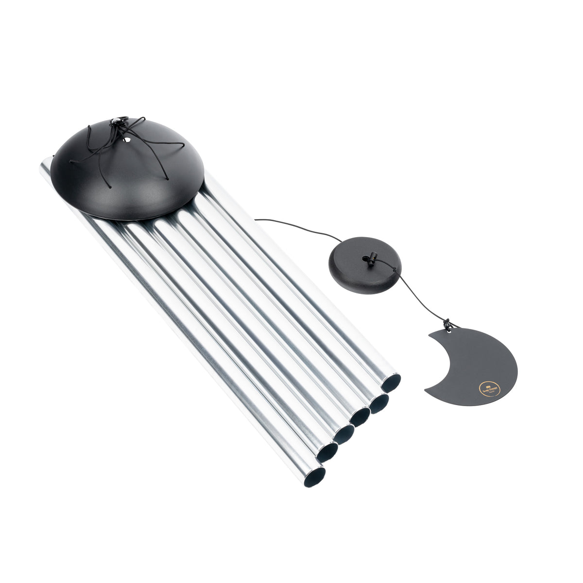 CHIMES SONIC ENERGY MOON 44", ARGENT