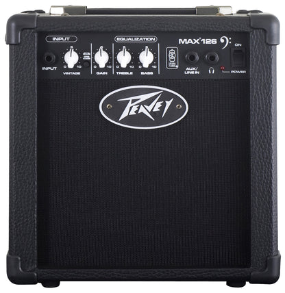 Ampli basse électrique 10W, HP 1x 6,5", 1 canal avec contrôle de Gain"Vintage", EQ 2 bandes, finition noir