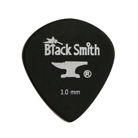 Sachet de 10 médiators Carbon Teardrop Medium Heavy 1.0 mm, noir