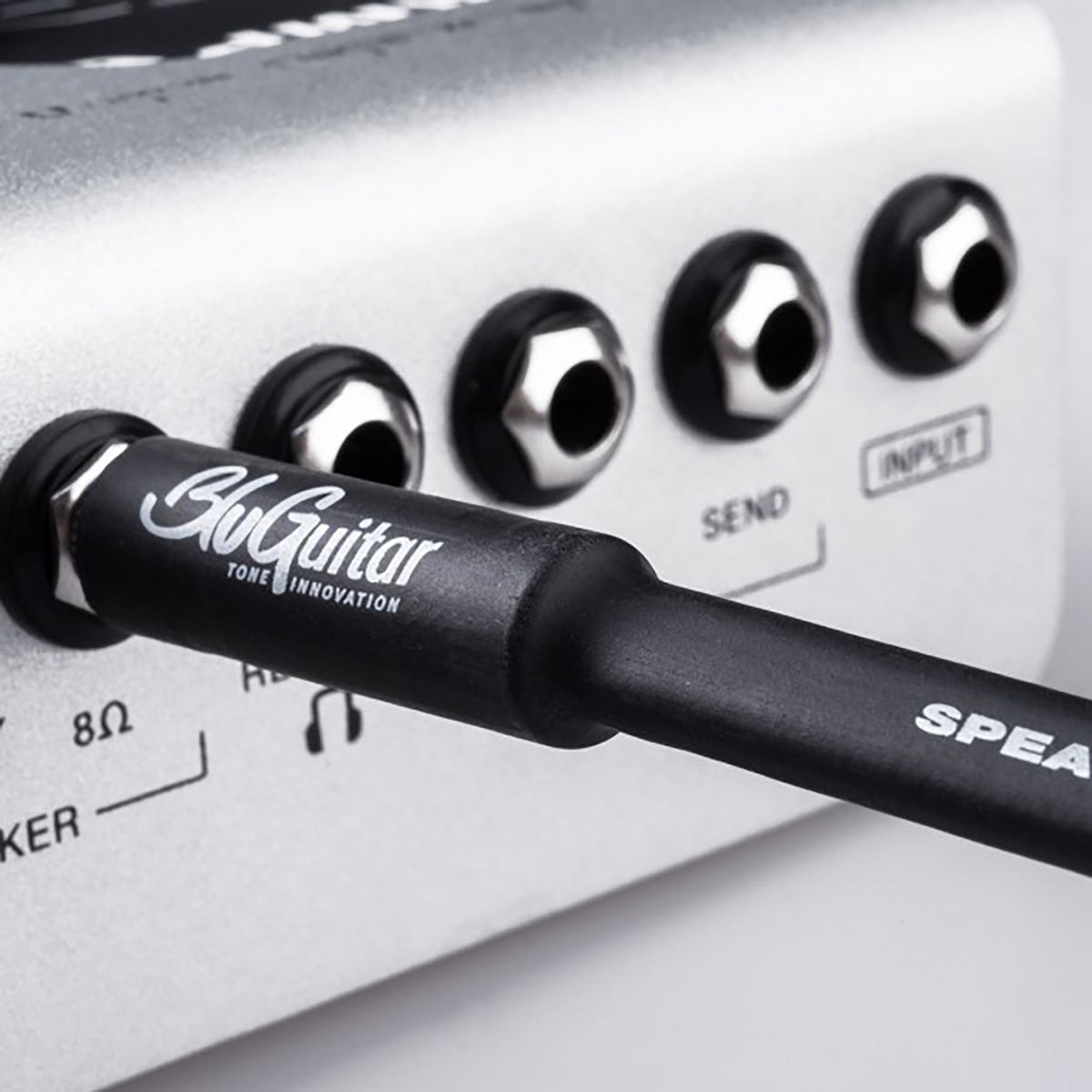 Câble HP Vintage Premium haute qualité, spécialement développé pour relier l'AMP1 aux enceintes BluGuitar, 1.42 m, noir