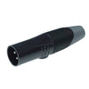 Enova Prise XLR Mâle Noir