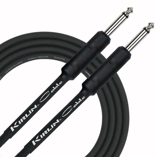Câble instrument ENTRY Jack/Jack, 6 mètres, noir