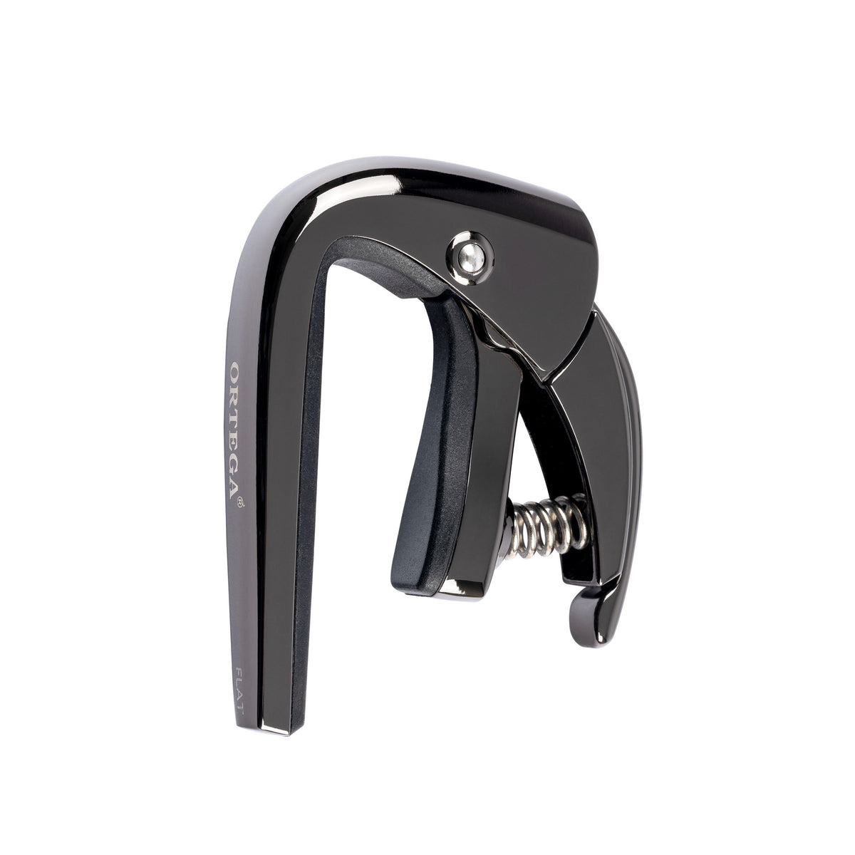 Capodastre pour guitare touche plate jusqu'à 52 mm de largeur, système Quick-lock, noir chromé