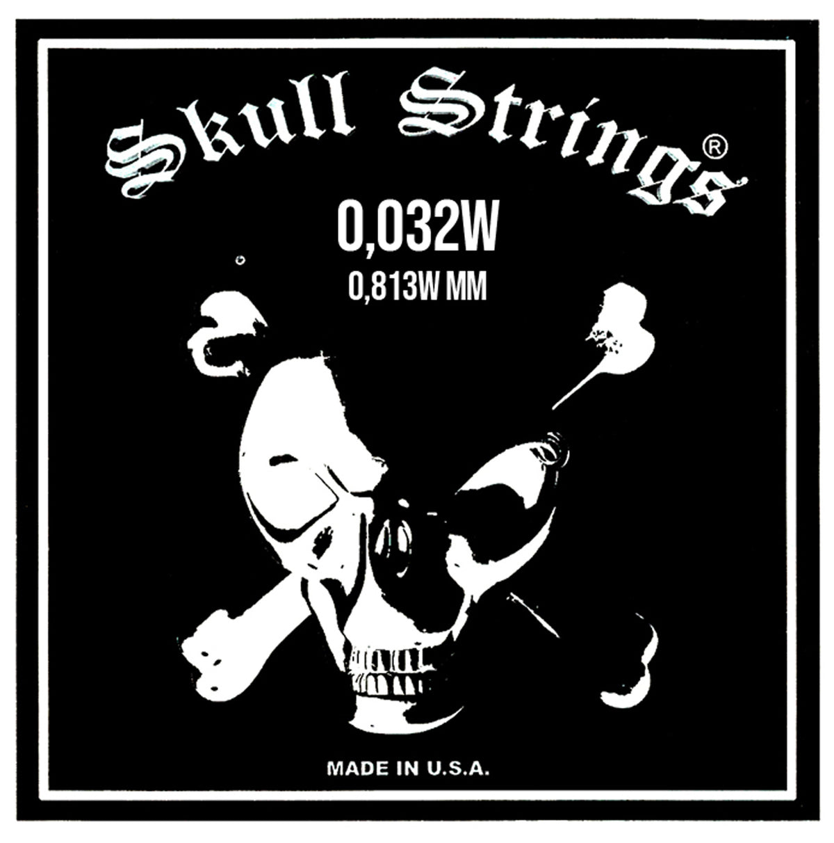 Corde guitare électrique SKULL 032W