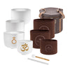Sonic Energy Set 4 Singing Bowl Crystal